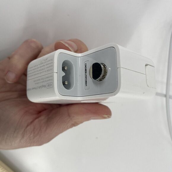 Genuine Apple MagSafe 2 45W Power Supply Adapter for MacBook Air 13" w/P.Cord - Picture 7 of 14